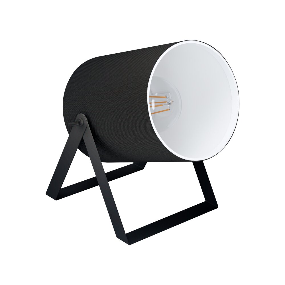 Eglo VILLABATE Tischleuchte Schwarz, 1-flammig main product photo