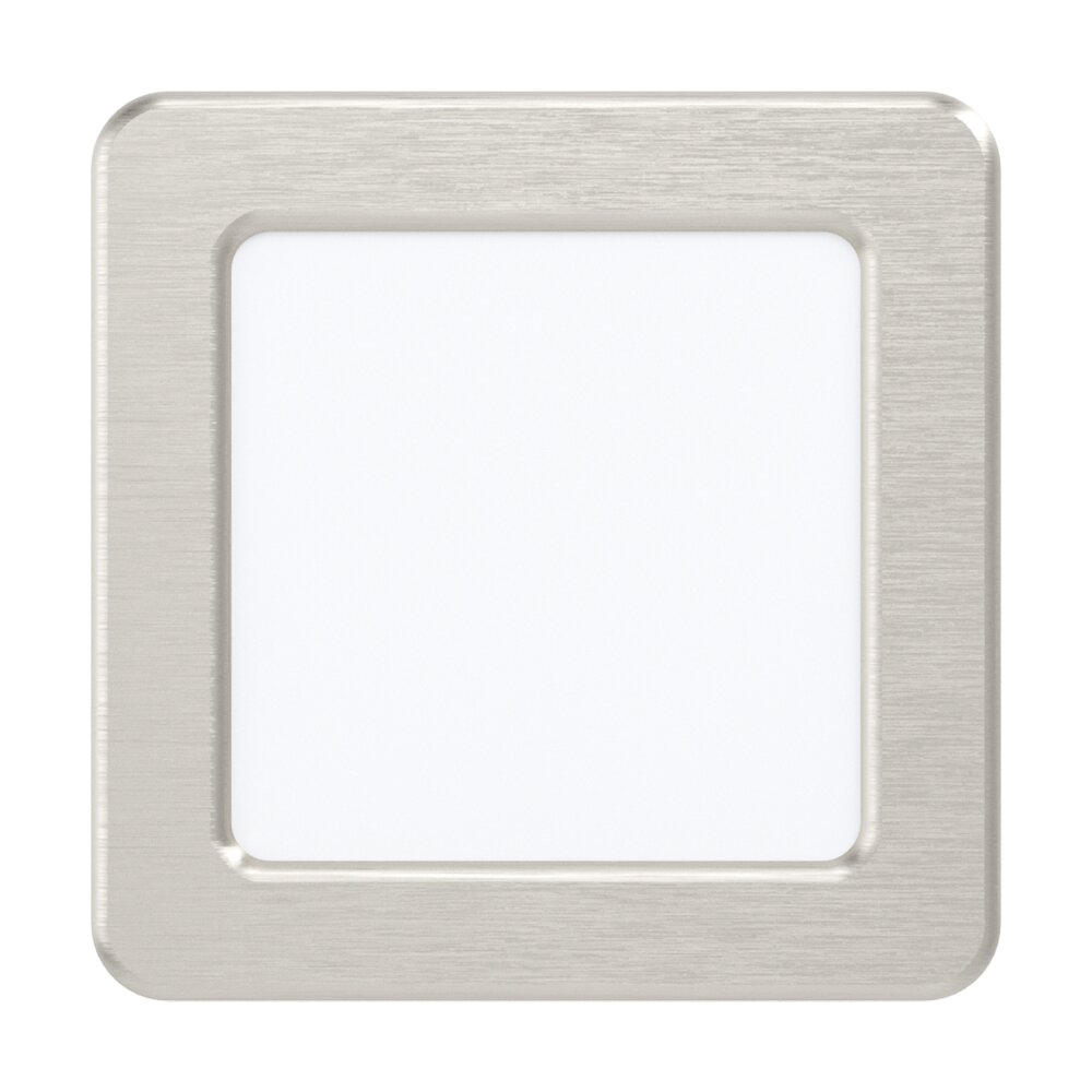 Eglo FUEVA Einbauleuchte LED Nickel-Matt, 1-flammig main product photo