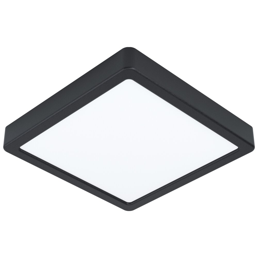 Eglo FUEVA Einbauleuchte LED Schwarz, 1-flammig main product photo