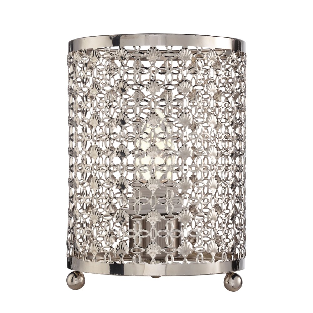 Searchlight Orond Tischleuchte Chrom, 1-flammig main product photo