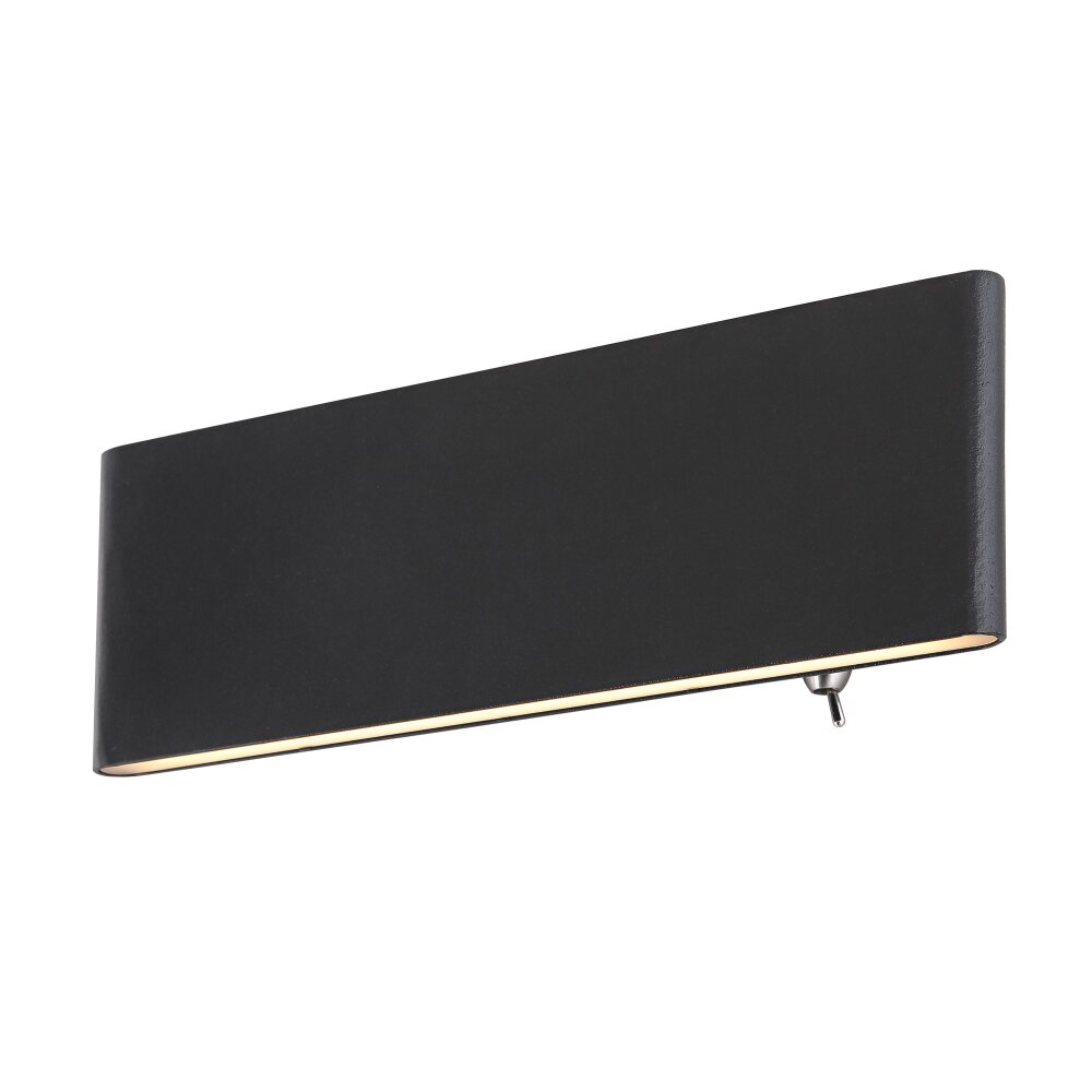 Globo SIEGFRIED Wandleuchte LED Schwarz, 1-flammig main product photo