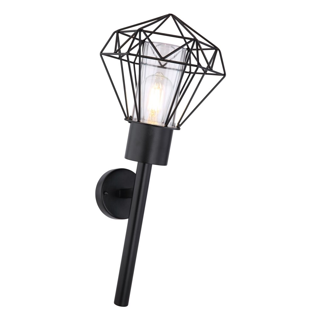 Globo HORACE Außenleuchte Schwarz, 1-flammig main product photo