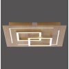 Paul Neuhaus Q-LINEA Deckenleuchte LED Holz hell, 4-flammig, Fernbedienung