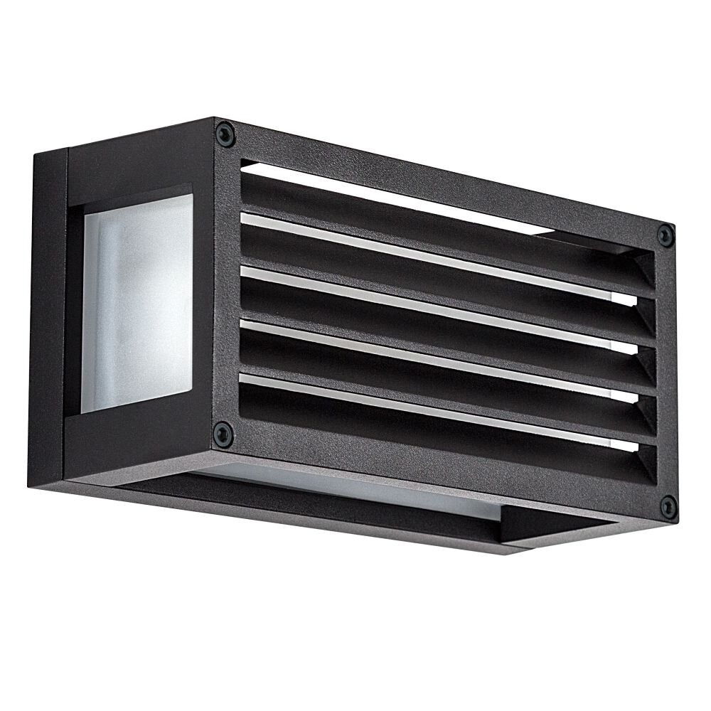 KS Verlichting Bars Außenwandleuchte Schwarz, 1-flammig main product photo