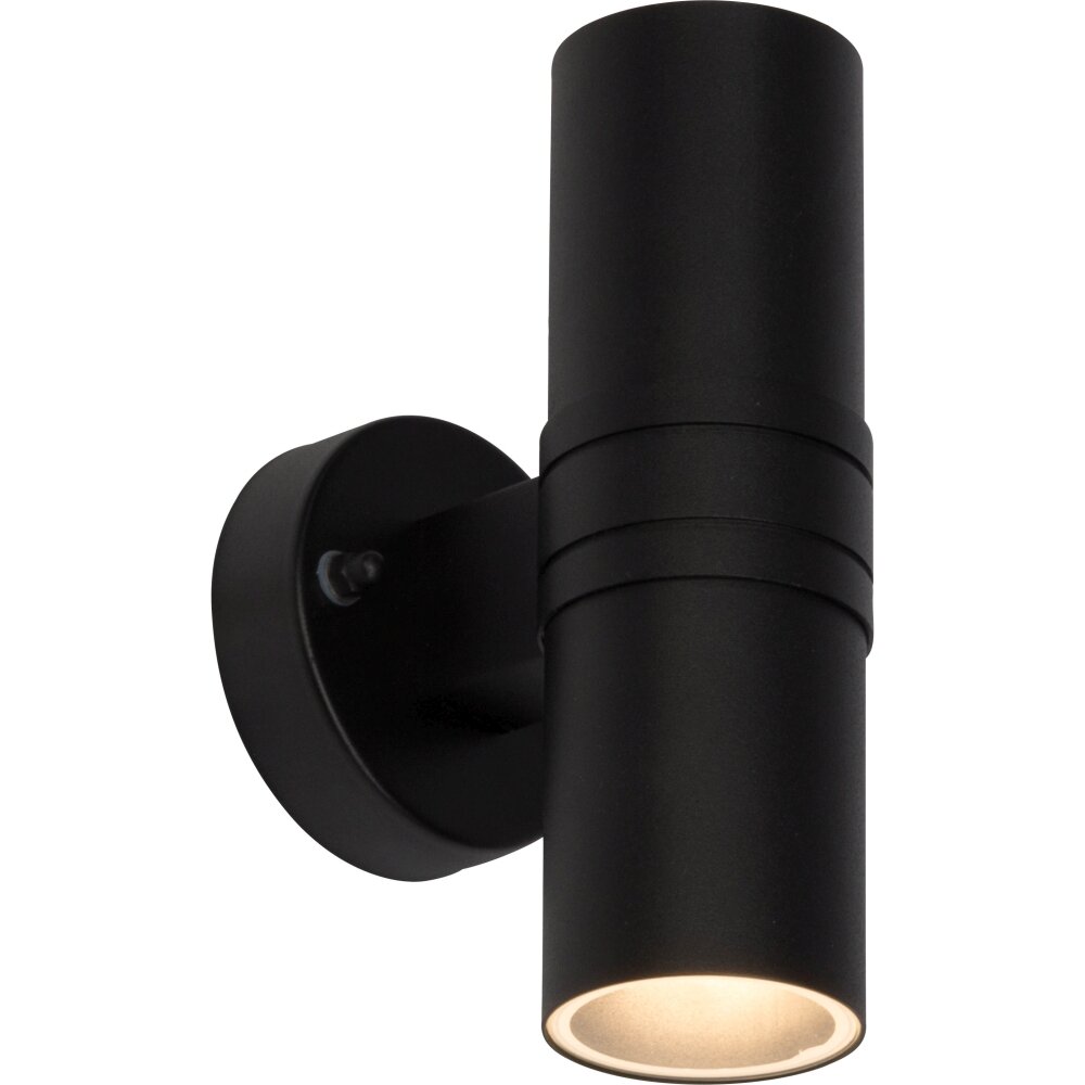 Brilliant Leuchten Hanni Außenwandleuchte LED Schwarz, 2-flammig main product photo