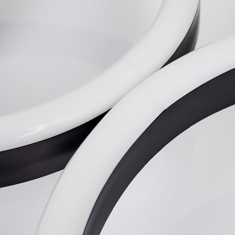 Grasse Deckenleuchte LED Schwarz, 1-flammig