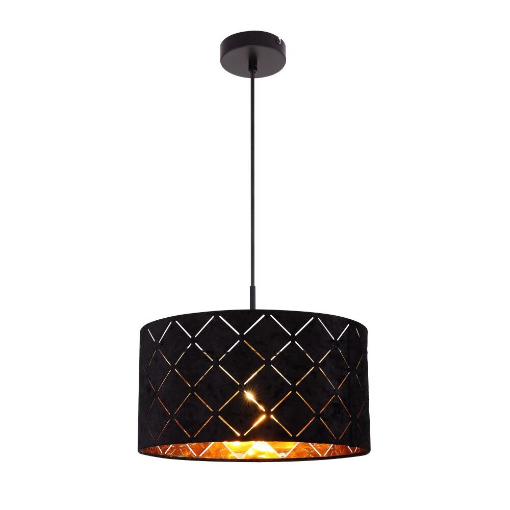 Globo SUNNA Hängeleuchte Schwarz, 1-flammig main product photo