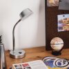 Pineda Tischleuchte LED Chrom, 1-flammig