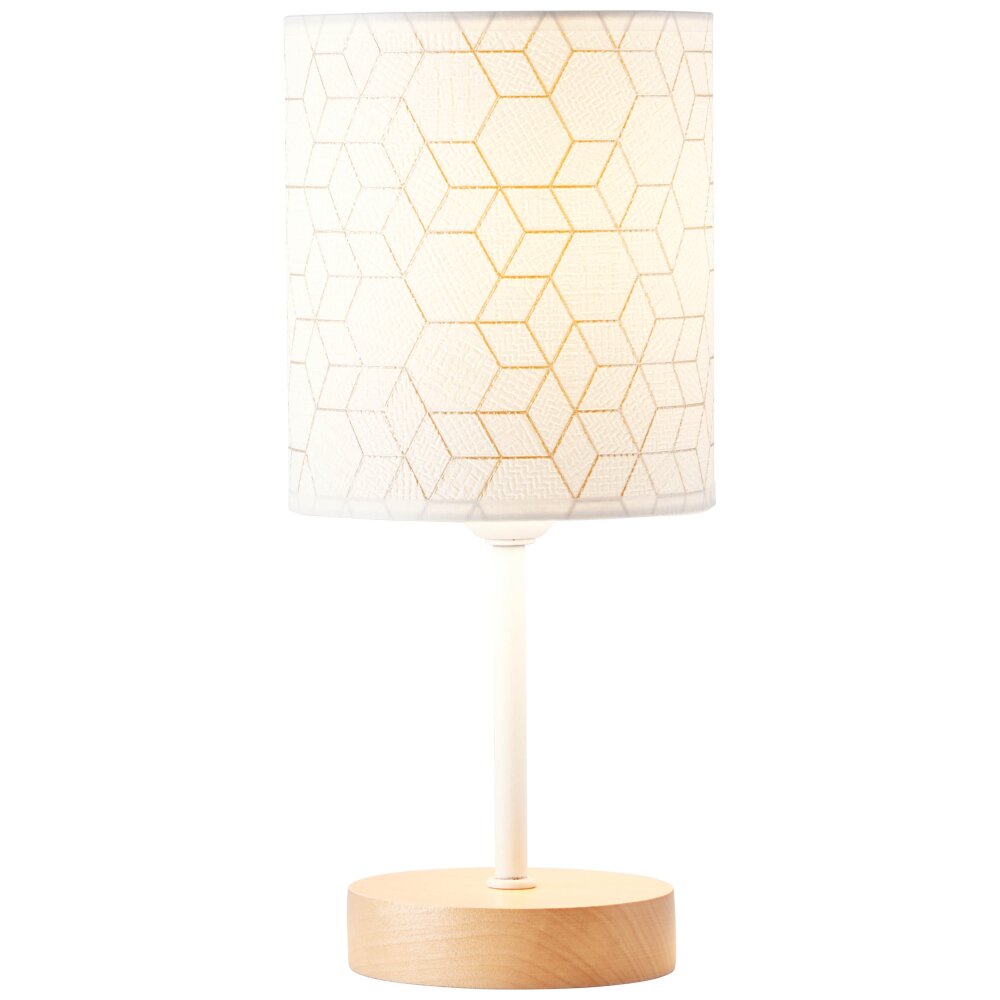 Brilliant Galance Tischleuchte Holz hell, 1-flammig main product photo
