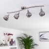 Warga Deckenleuchte LED Nickel-Matt, 4-flammig Warga Deckenleuchte LED Nickel-Matt, 4-flammig