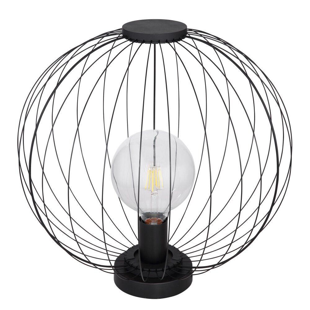 Globo ROZA Tischleuchte Schwarz, 1-flammig main product photo