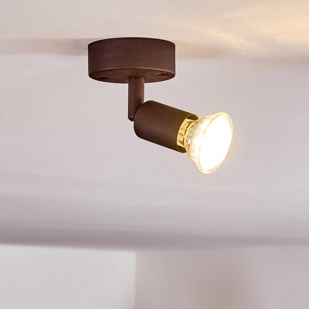 Planes Deckenleuchte LED Rostfarben, 1-flammig main product photo