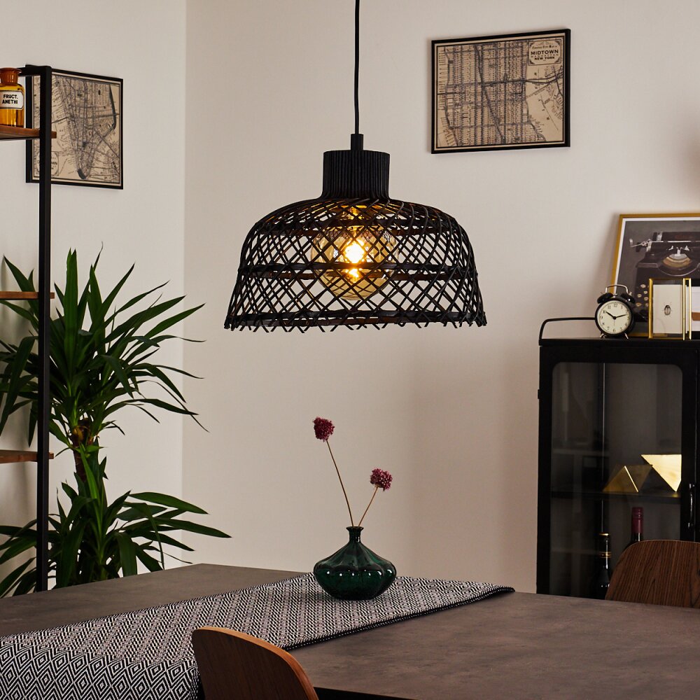 Muritinga Hängeleuchte Schwarz, 1-flammig main product photo