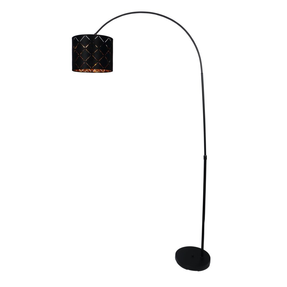Globo SUNNA Stehleuchte Schwarz, 1-flammig main product photo