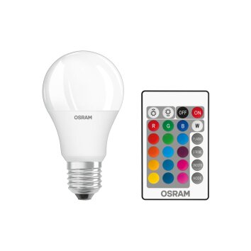 Osram LED STAR E27 9 Watt LED RGBW