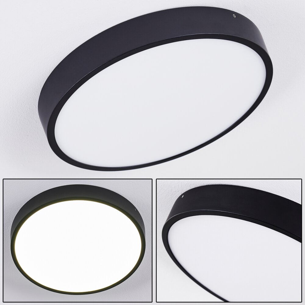 Kragos Deckenleuchte LED Schwarz, Weiß, 1-flammig main product photo
