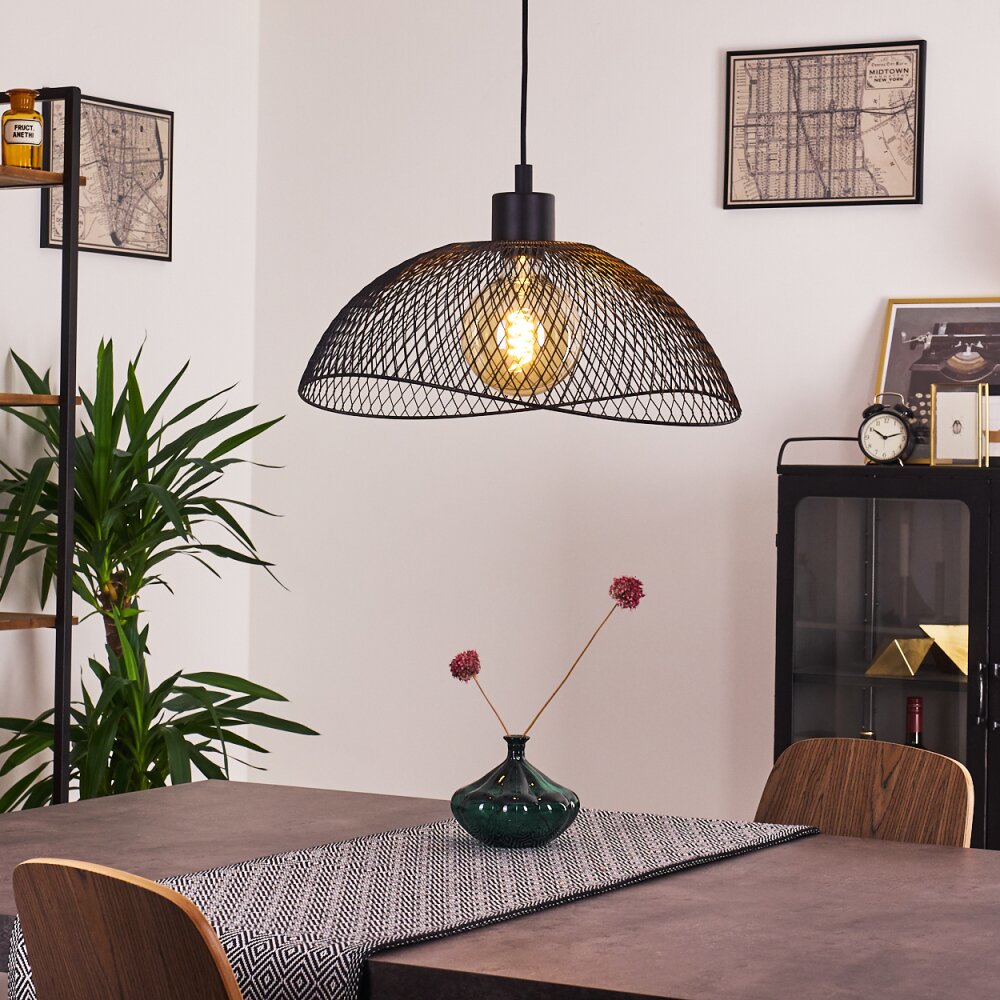 Pucara Hängeleuchte Schwarz, 1-flammig main product photo