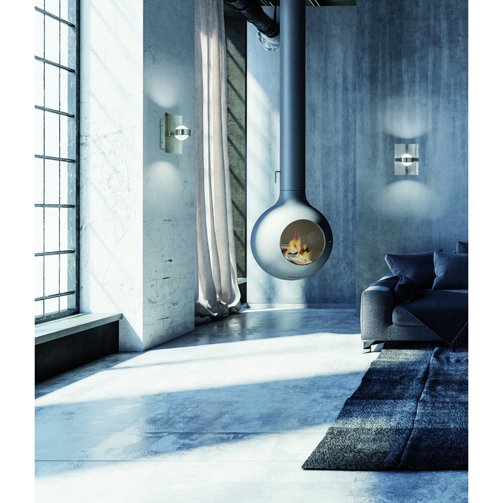Fischer & Honsel Leuchten Bondy Wandleuchte LED Nickel-Matt, 1-flammig, Farbwechsler main product photo
