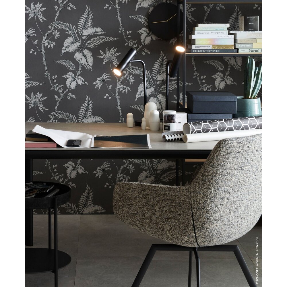 SCHÖNER WOHNEN-Kollektion STINA Tischleuchte LED Schwarz, 1-flammig main product photo