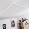 Buenaventura LED Panel Weiß, 1-flammig, Fernbedienung