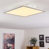 Farc LED Panel Silber, 1-flammig, Fernbedienung