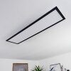 Nexo  LED Panel Schwarz, 1-flammig, Fernbedienung