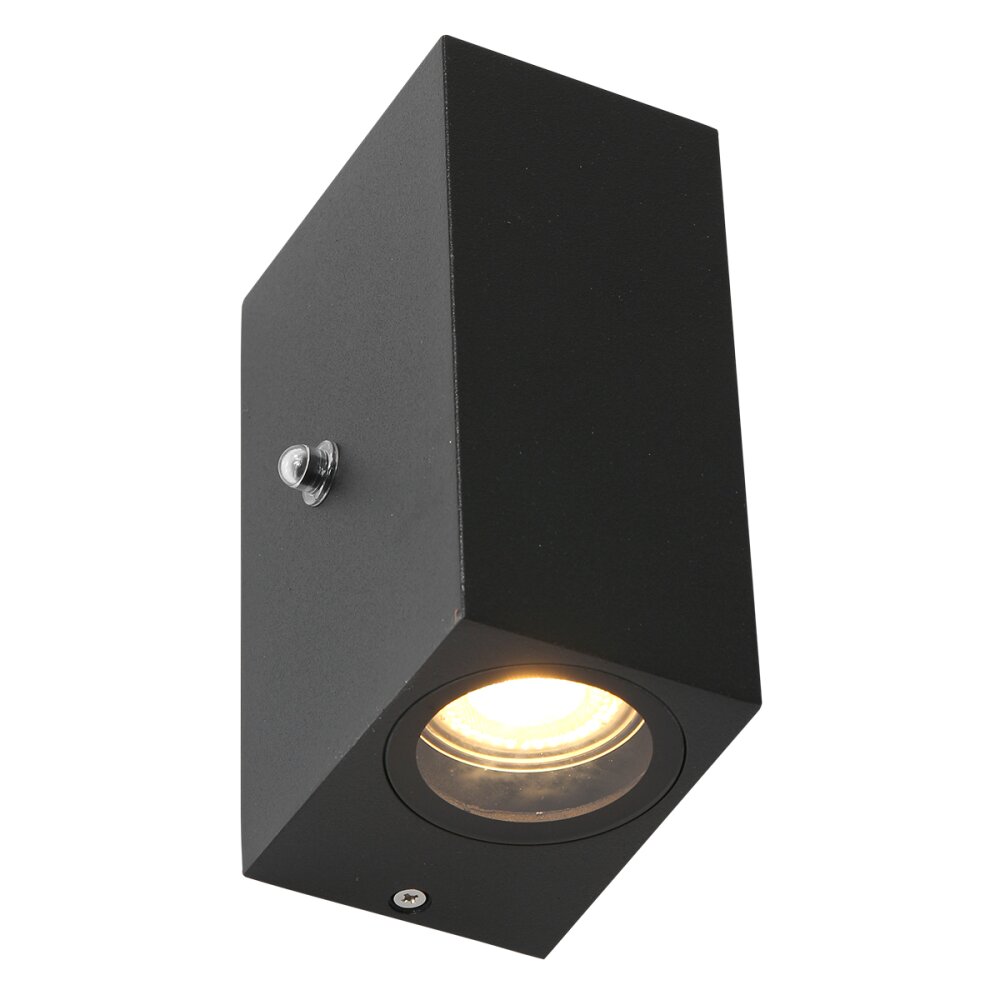 Steinhauer Logan Außenwandleuchte LED Schwarz, 1-flammig main product photo