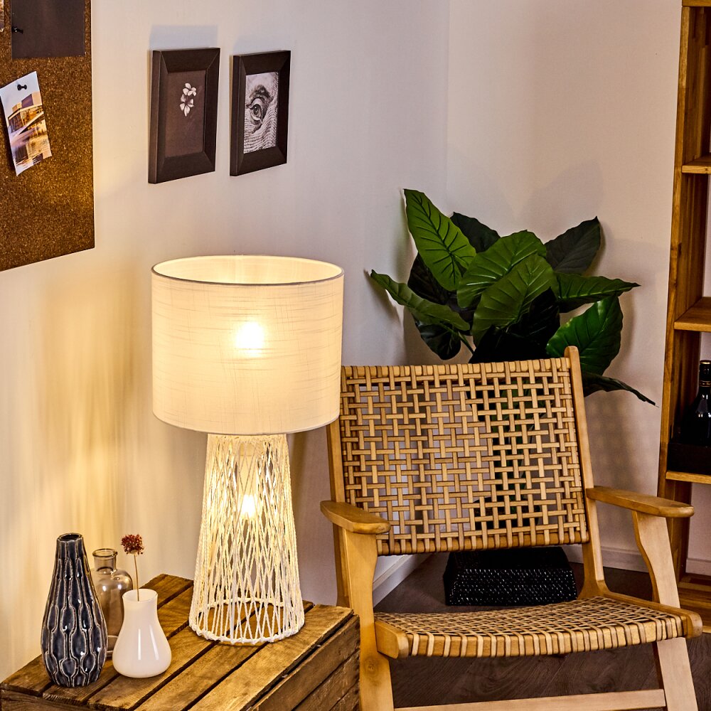 Beteta Tischleuchte Weiß, 2-flammig main product photo