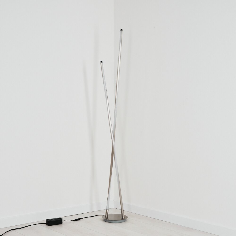 Concord Stehlampe LED Silber, 1-flammig