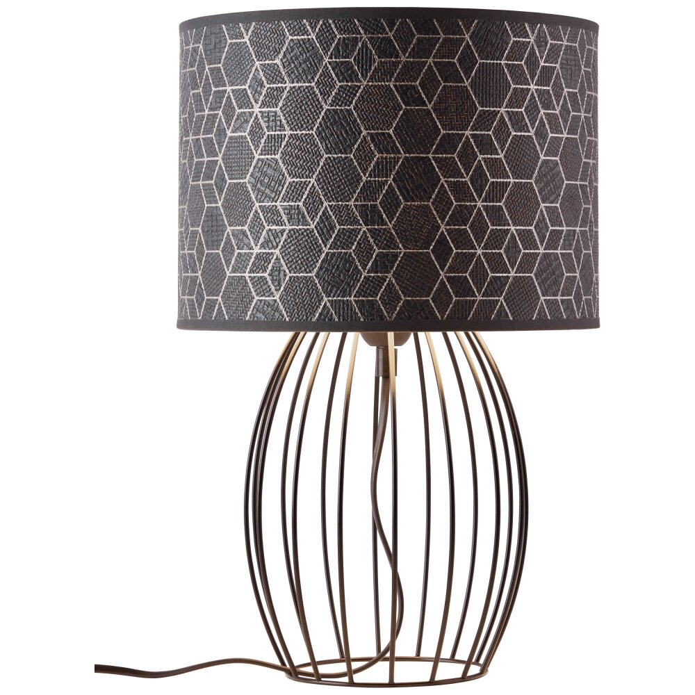 Brilliant Galance Tischleuchte Schwarz, 1-flammig main product photo