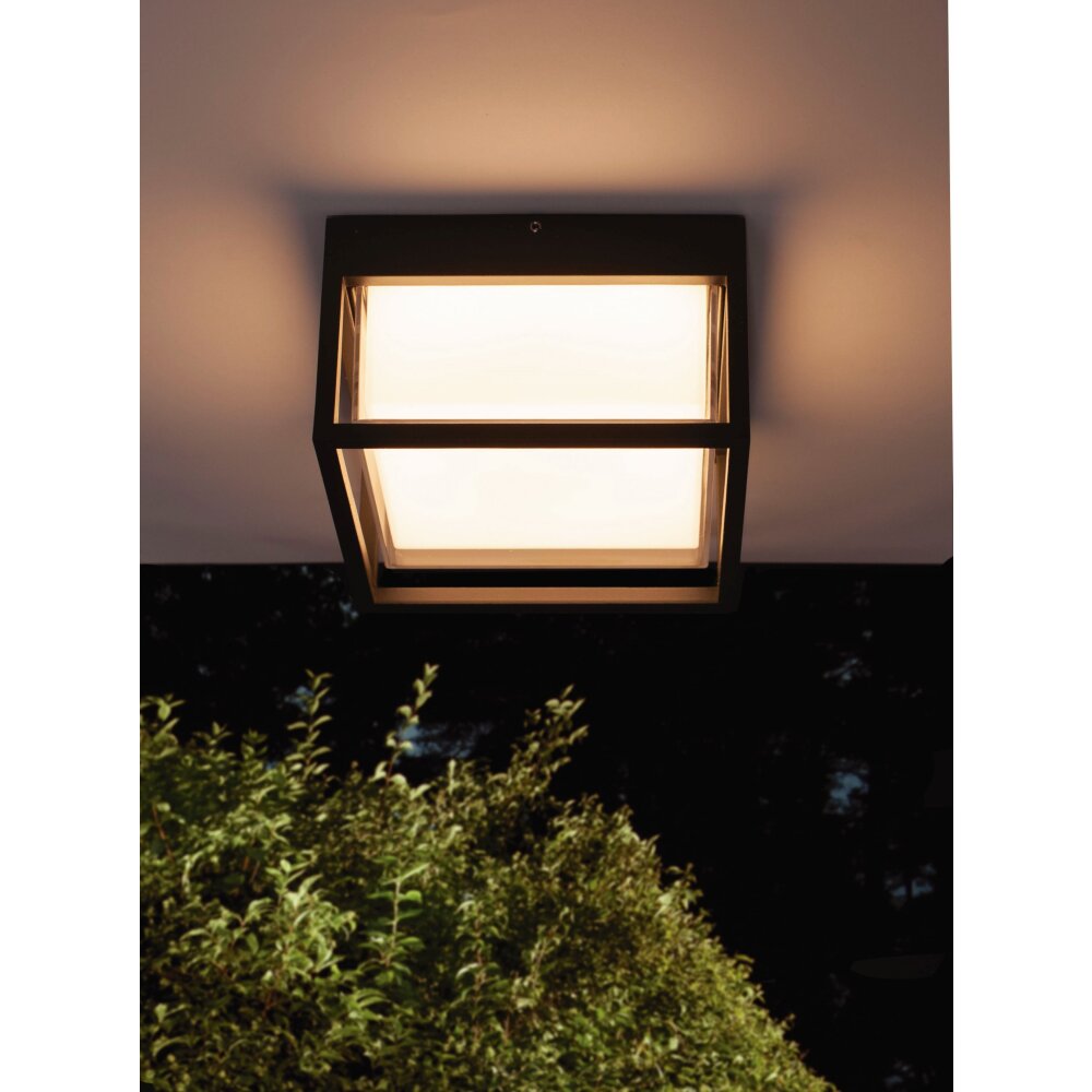 Mantra CHAMONIX Außendeckenleuchte LED Grau, 1-flammig main product photo