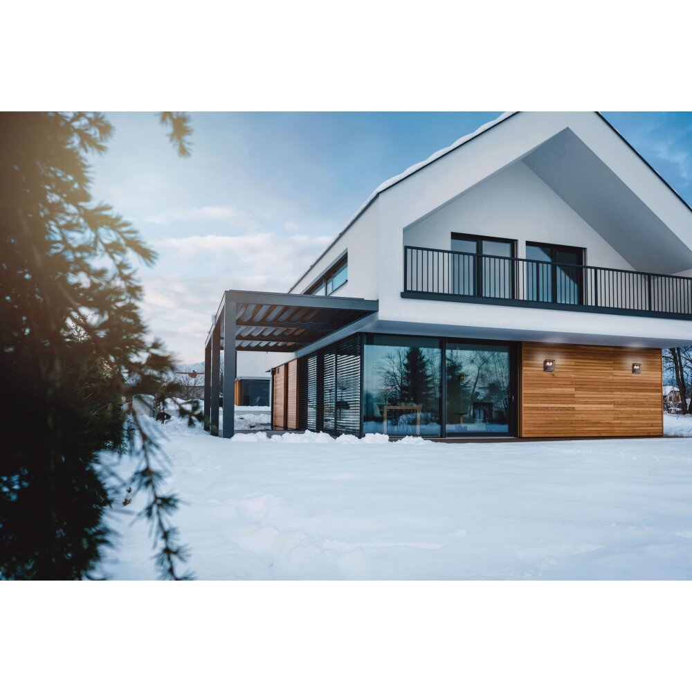 Mantra VERBIER Außendeckenleuchte Grau, 2-flammig main product photo