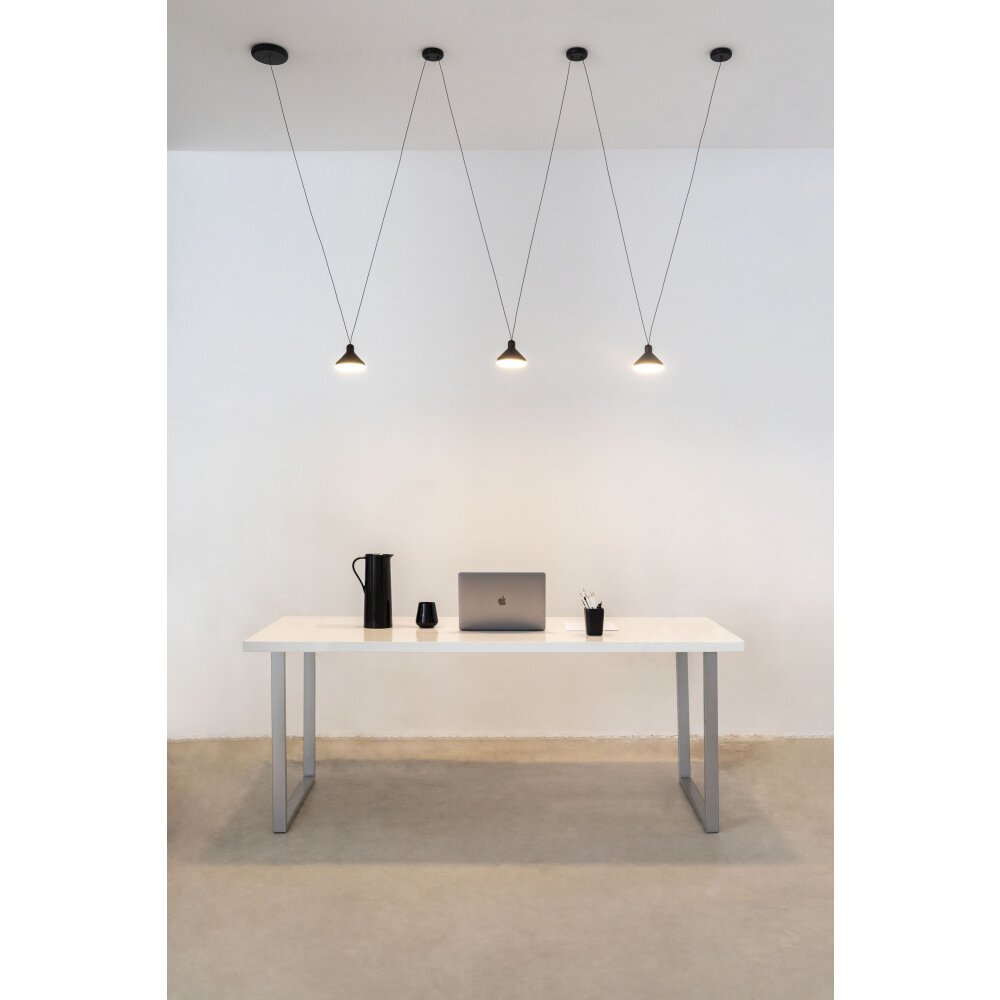 Mantra SIRIO Hängeleuchte LED Schwarz, 1-flammig main product photo