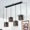 Westlake Pendelleuchte Schwarz, 4-flammig