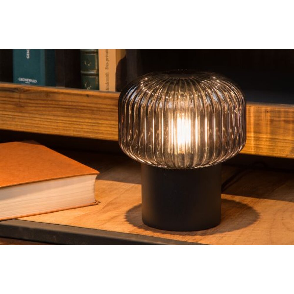 Lucide JANY Tischleuchte Schwarz, 1-flammig main product photo