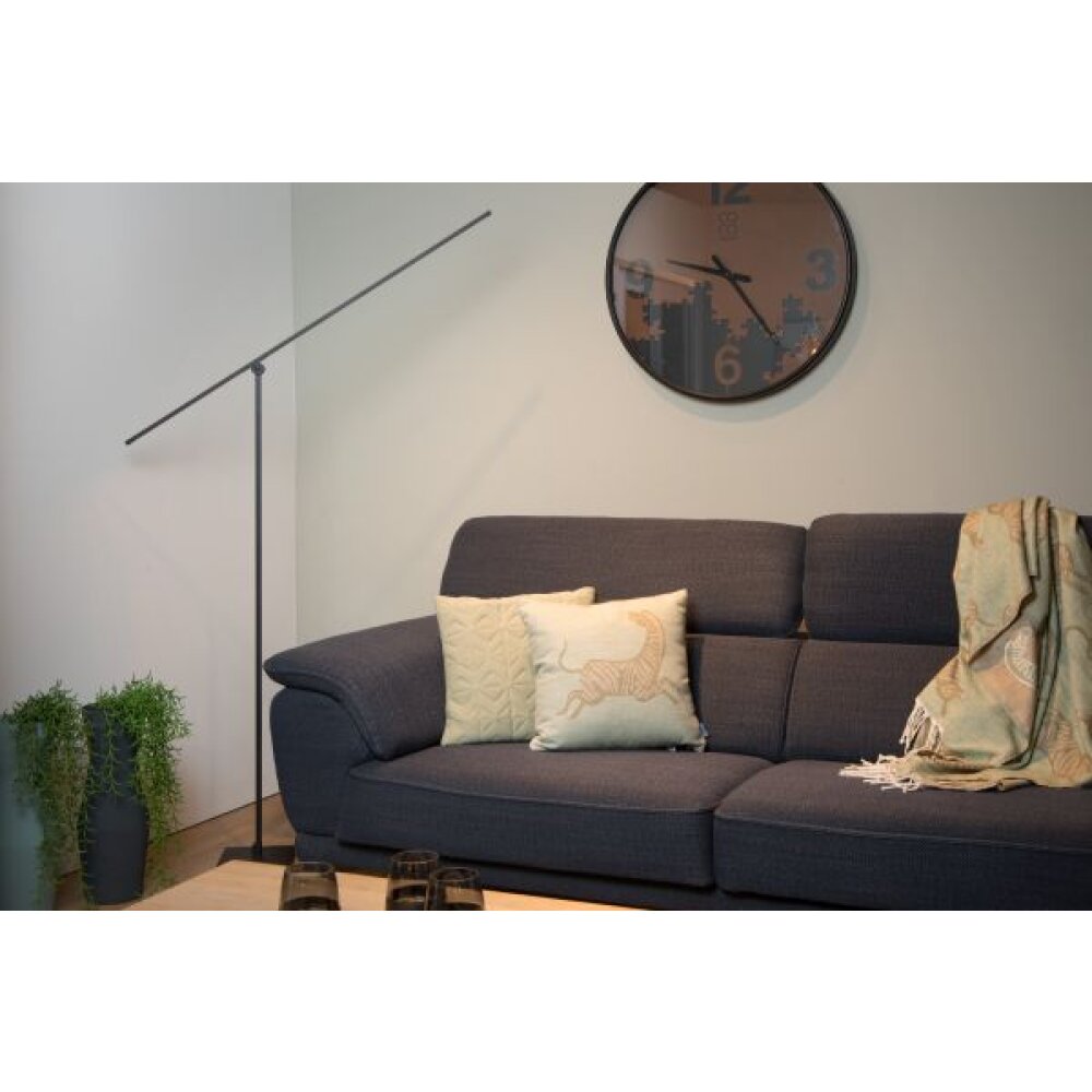 Lucide AGENA Stehleuchte LED Schwarz, 1-flammig main product photo
