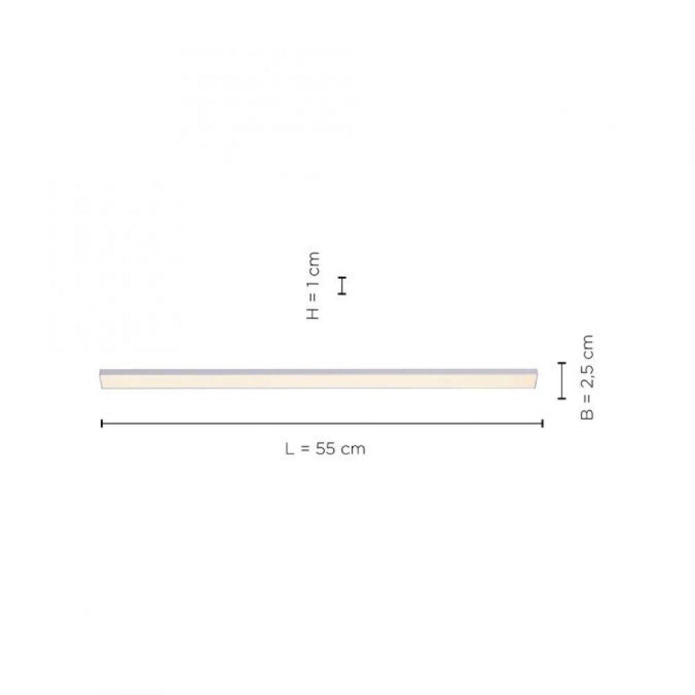 Paul Neuhaus AMON Unterbauleuchte Erweiterungsmodul LED Silber, 1-flammig, Bewegungsmelder