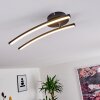 Aringa Deckenleuchte LED Schwarz, 1-flammig
