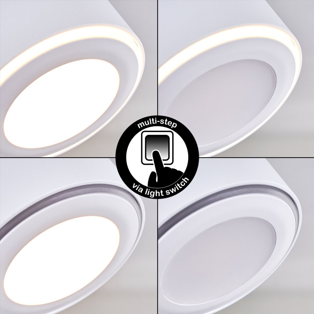 Appleton Deckenleuchte LED Weiß, 3-flammig