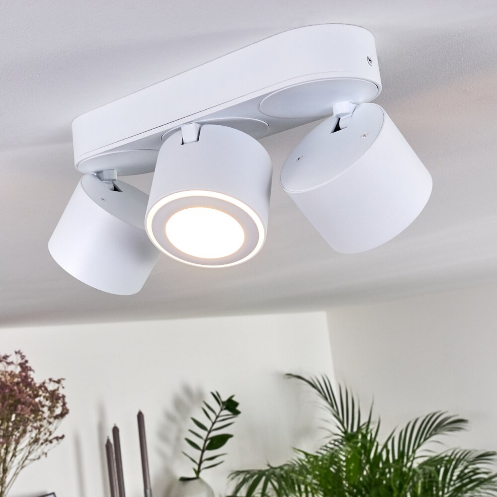 Appleton Deckenleuchte LED Weiß, 3-flammig