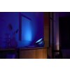 Philips Hue Ambiance White & Color Iris Tischleuchte LED Schwarz, Transparent, Klar, 1-flammig, Farbwechsler