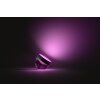 Philips Hue Ambiance White & Color Iris Tischleuchte LED Schwarz, Transparent, Klar, 1-flammig, Farbwechsler