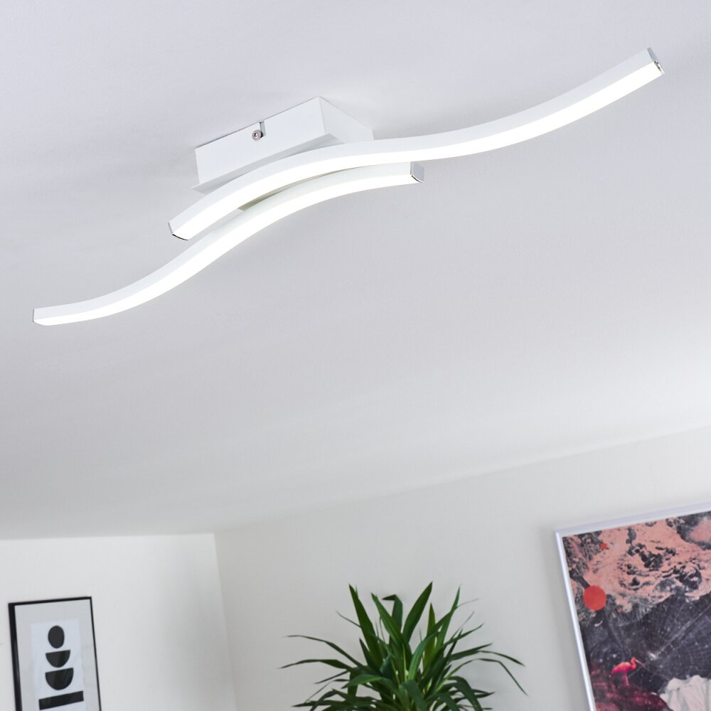Letala Deckenleuchte LED Weiß, 2-flammig main product photo