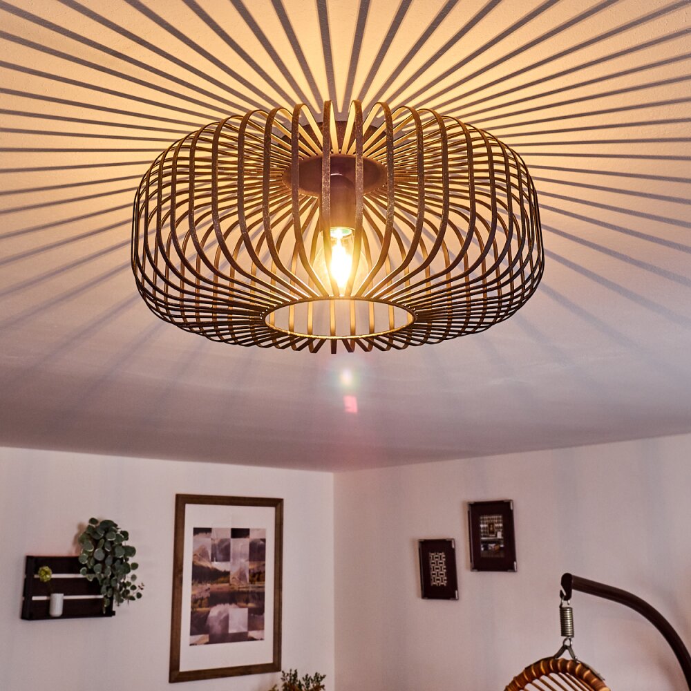Wemude Deckenleuchte Schwarz-Gold, 1-flammig main product photo