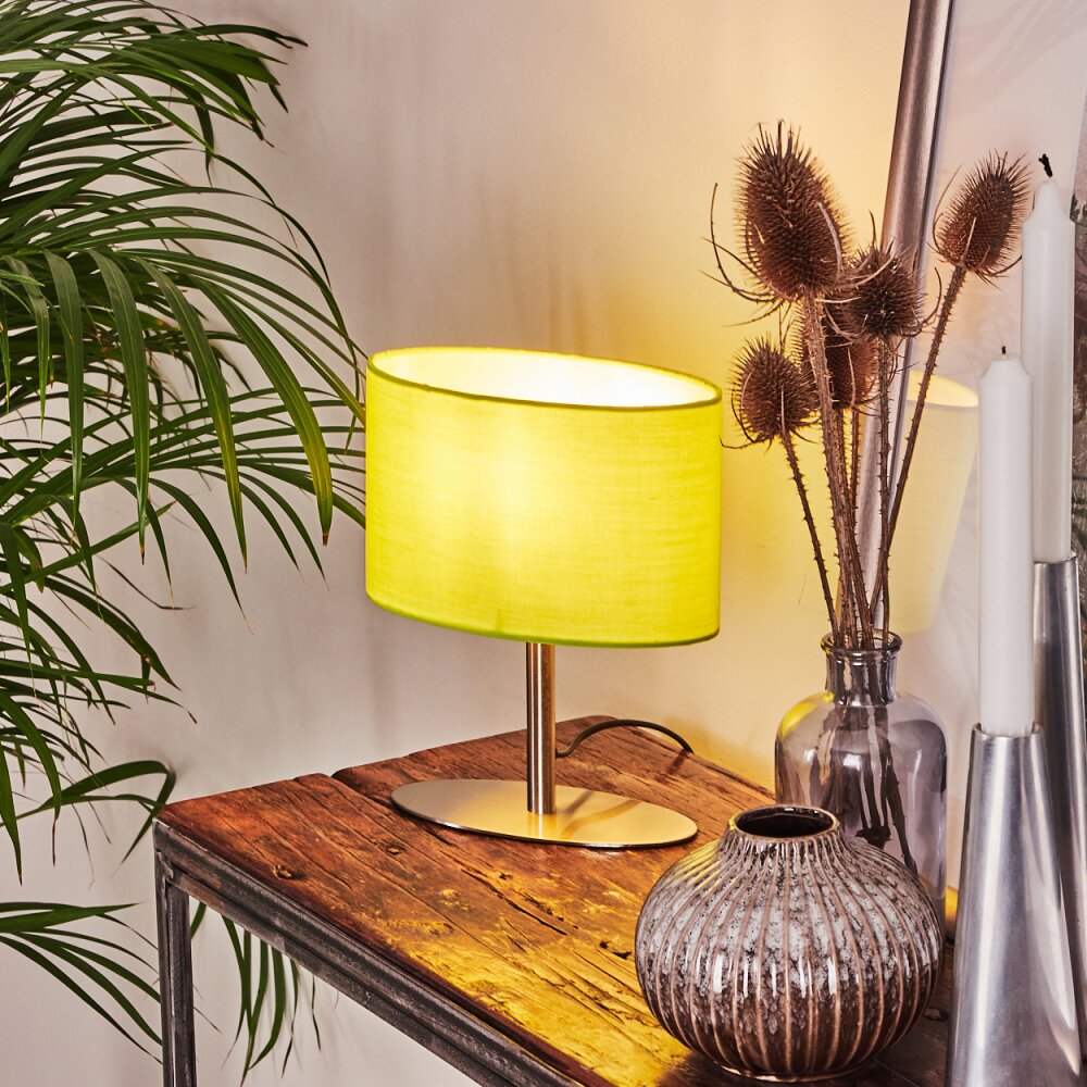 Mavulu Tischleuchte Nickel-Matt, 1-flammig main product photo