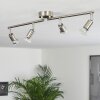 Oula Deckenleuchte LED Nickel-Matt, 4-flammig