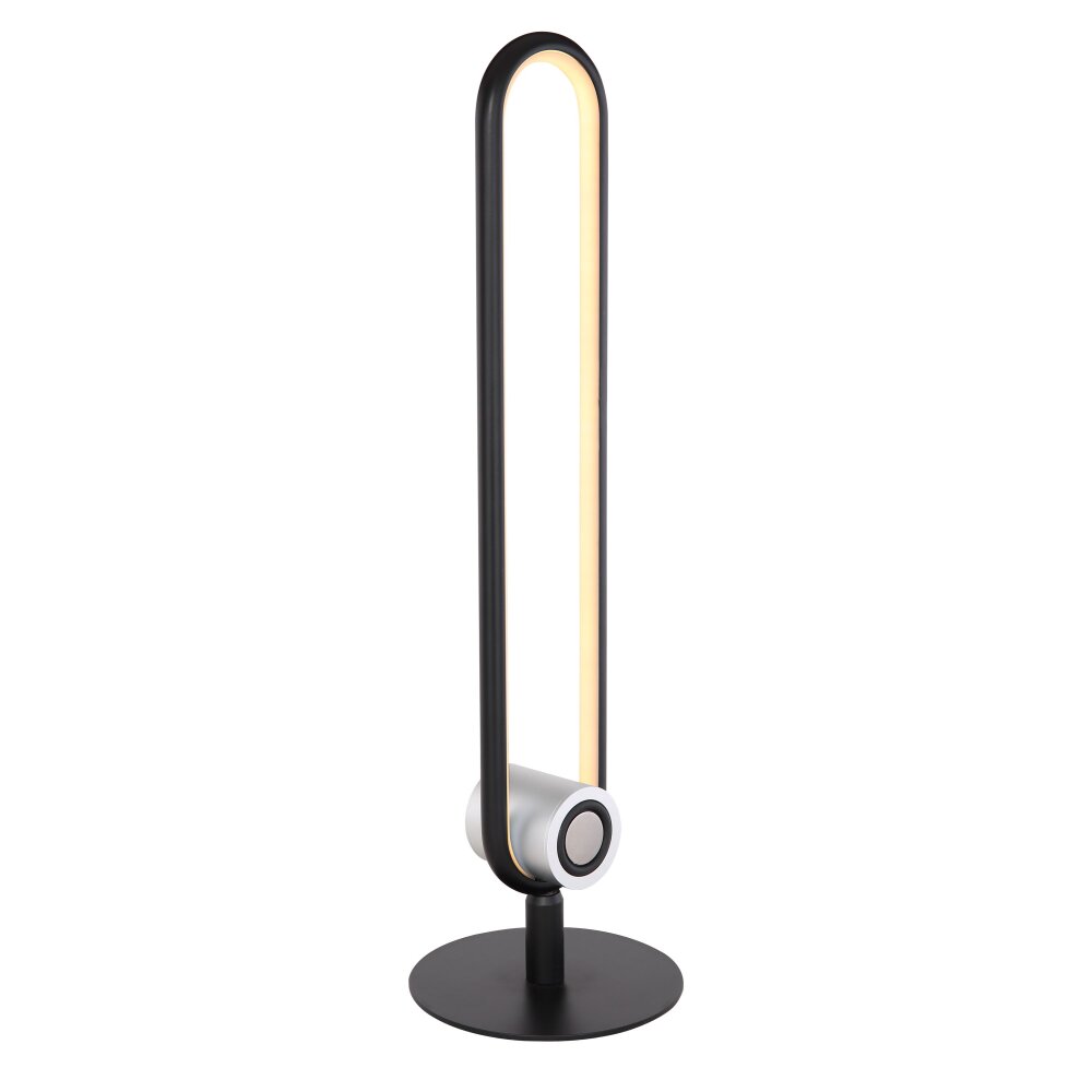 Globo TOPPOLE Tischleuchte LED Schwarz, 1-flammig main product photo