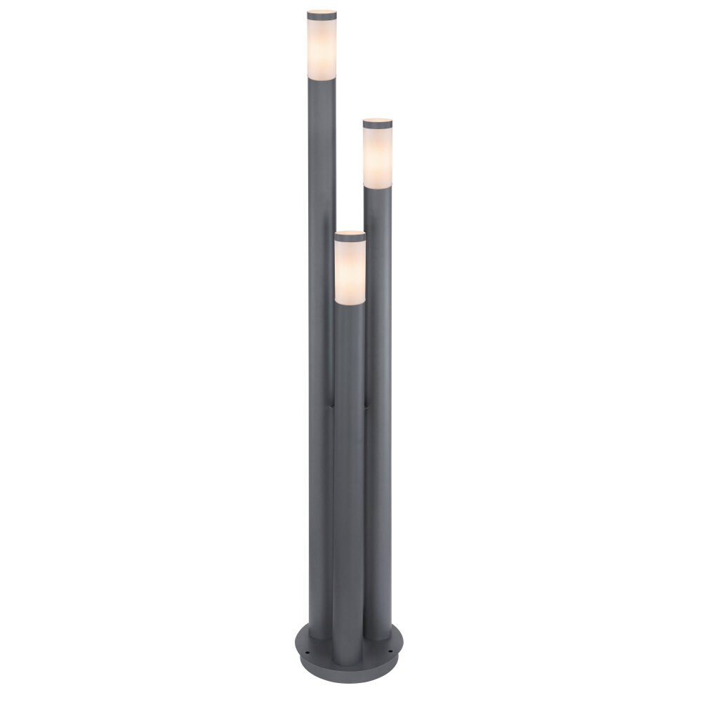Globo BOSTON Wegeleuchte Anthrazit, 3-flammig main product photo