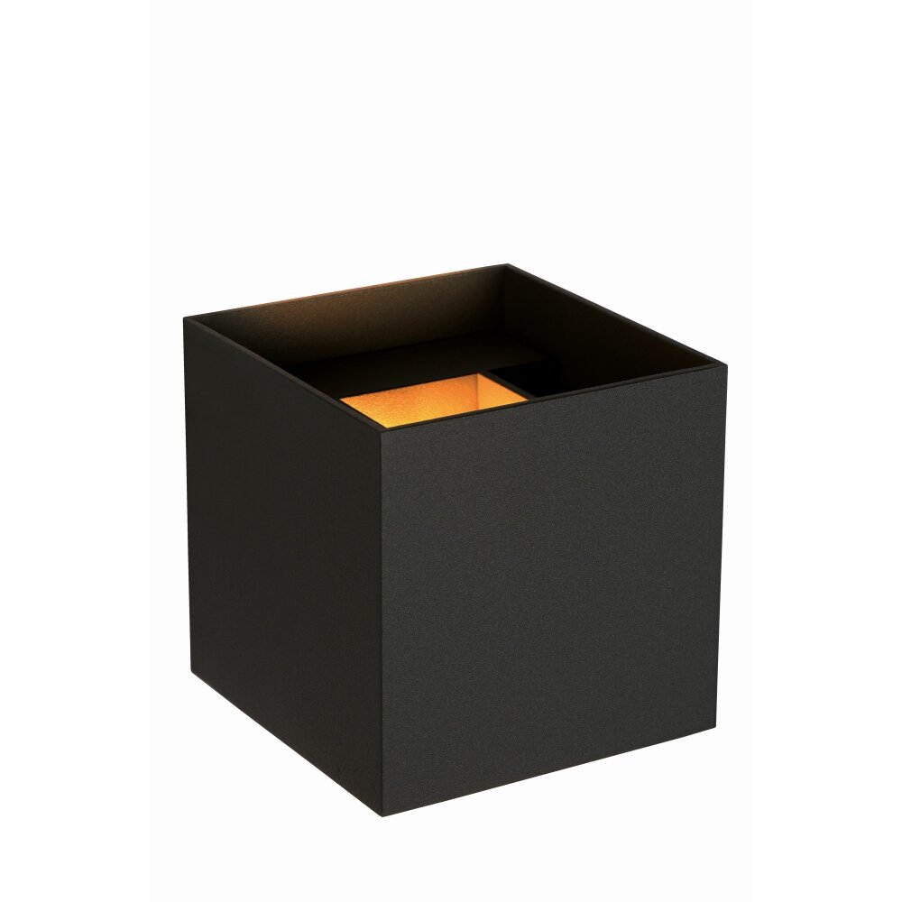 Lucide AXI Wandleuchte LED Schwarz, 1-flammig main product photo