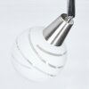 Warga Deckenleuchte LED Nickel-Matt, 1-flammig